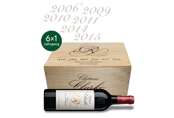 HK Chateau Clarke 2006 2009 2010 2011 2014 2015